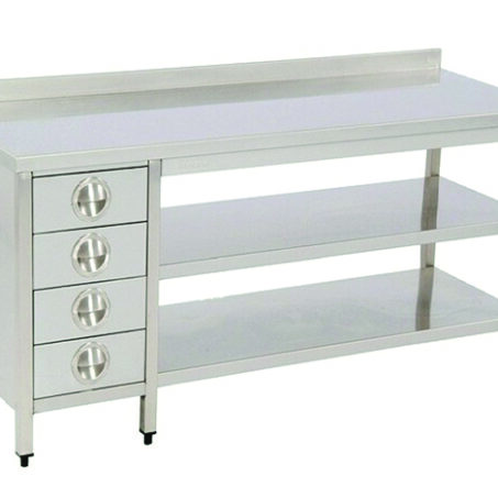 Çekmeceli Raflı Tezgahlar