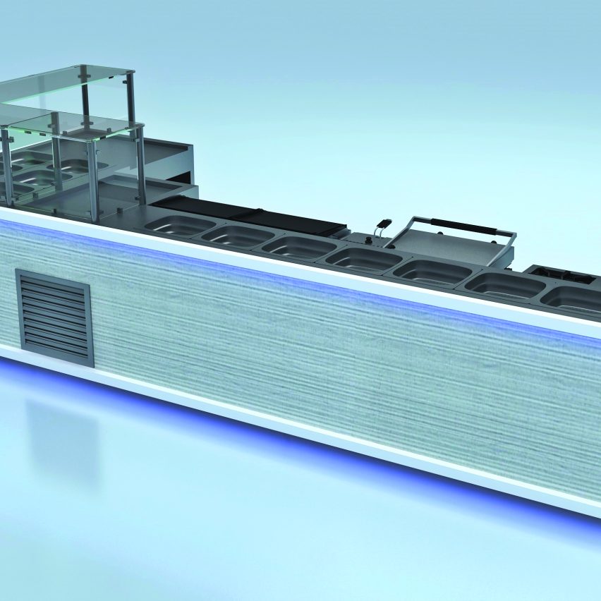 Özel Açık Büfe Tezgahı